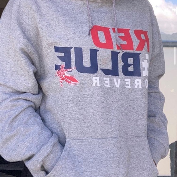 Red blue forever hoodie - Picture 1 of 1